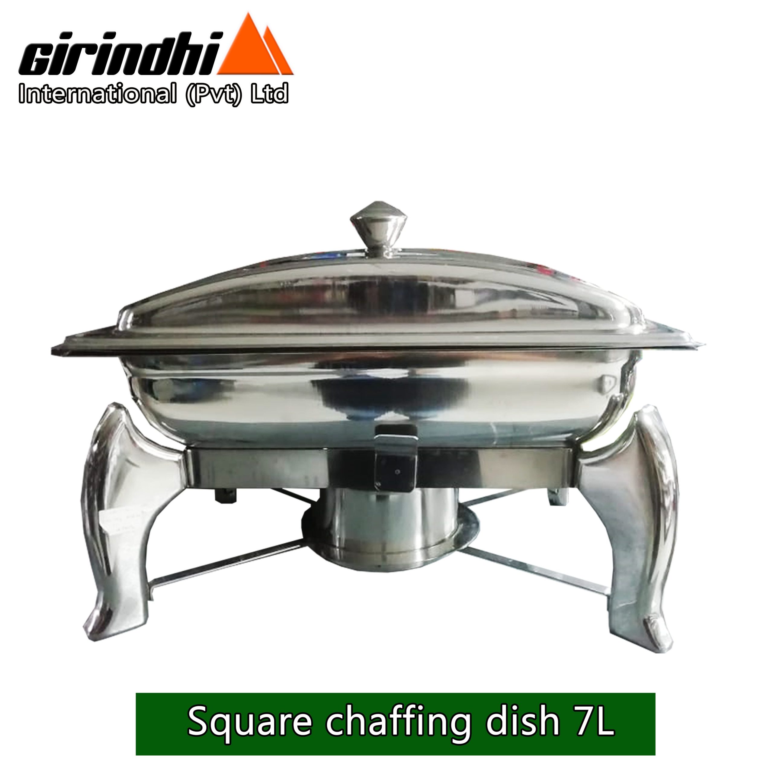 Square Chafing Dish (Stainless Steel) - 7L