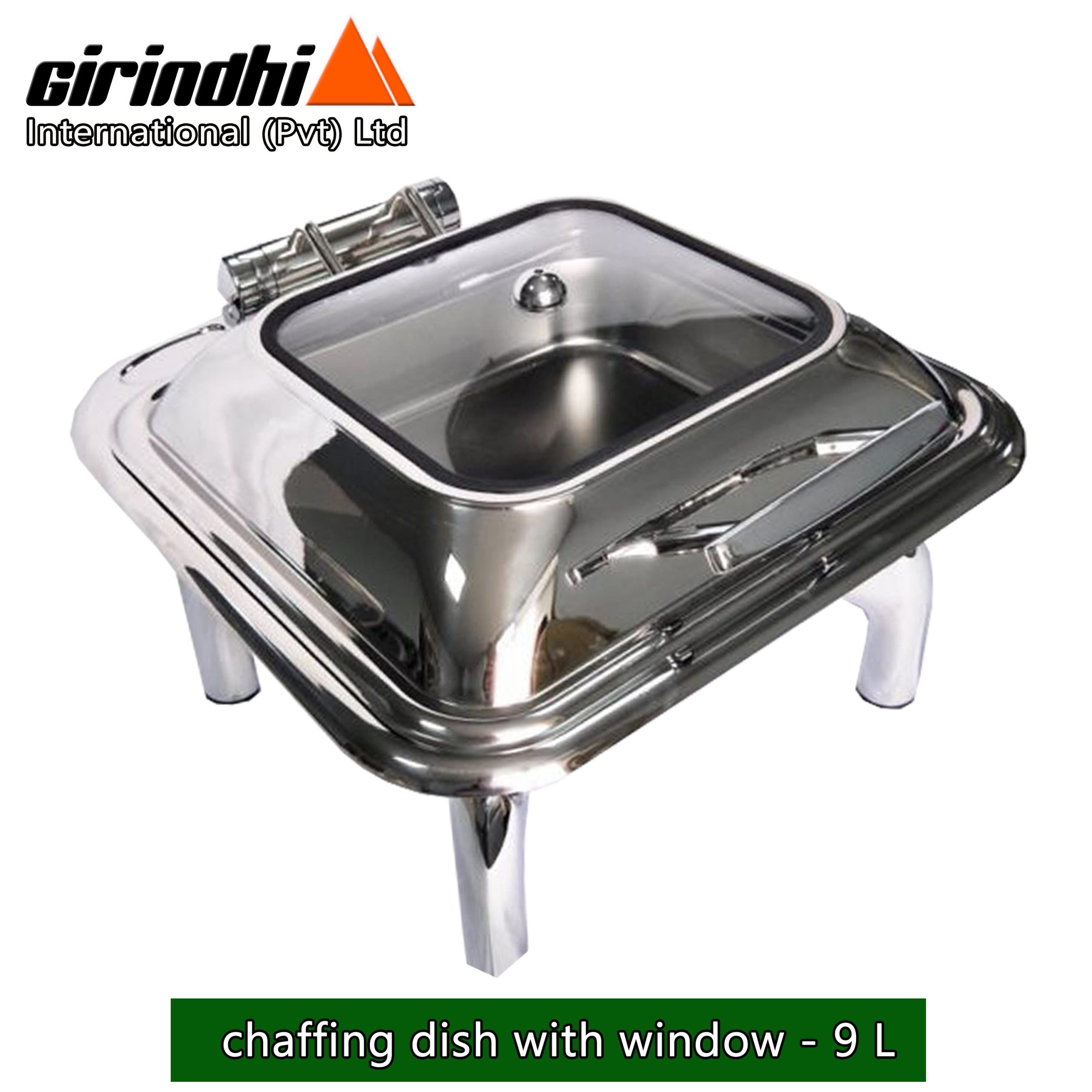 chaffing dish with window - 9 L