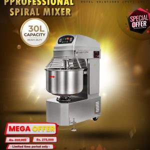 Spiral Mixer HS30 - 30L (15kg)